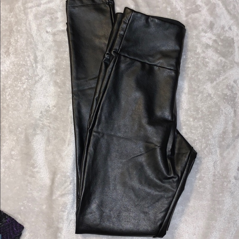 Garage Faux Leather Leggings